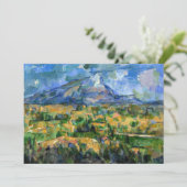 Paul Cezanne - Mont Sainte-Victoire Bedankkaart (Staand voorkant)