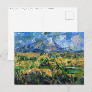 Paul Cezanne - Mont Sainte-Victoire Briefkaart