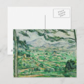 Paul Cezanne - Mont Sainte-Victoire Briefkaart (Voorkant / Achterkant)