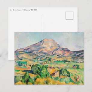 Paul Cezanne - Mont Sainte-Victoire Briefkaart