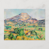 Paul Cezanne - Mont Sainte-Victoire Briefkaart (Voorkant)