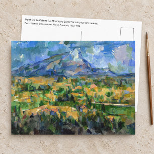 Paul Cezanne - Mont Sainte-Victoire Briefkaart