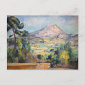 Paul Cezanne - Mont Sainte-Victoire Briefkaart (Voorkant)