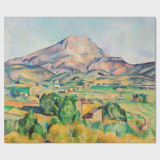 Paul Cezanne - Mont Sainte-Victoire Cadeaupapier (Vlak)
