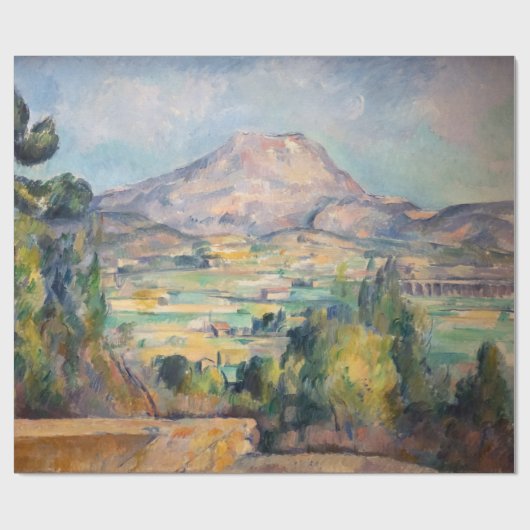 Paul Cezanne - Mont Sainte-Victoire Cadeaupapier (Vlak)