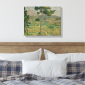 Paul Cezanne - Mont Sainte-Victoire Canvas Afdruk (Insitu (Slaapkamer))