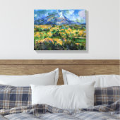 Paul Cezanne - Mont Sainte-Victoire Canvas Afdruk (Insitu (Slaapkamer))