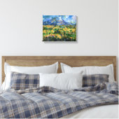 Paul Cezanne - Mont Sainte-Victoire Canvas Afdruk (Insitu (Slaapkamer))