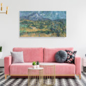 Paul Cezanne | Mont Sainte-Victoire Canvas Afdruk (Insitu (Woonkamer))