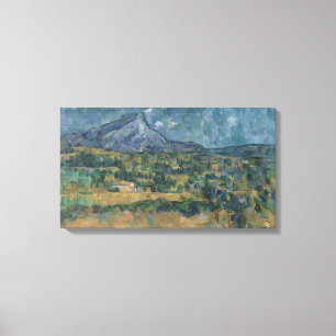 Paul Cezanne   Mont Sainte-Victoire Canvas Afdruk