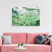 Paul Cezanne - Mont Sainte-Victoire Canvas Afdruk (Insitu (Woonkamer))