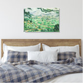 Paul Cezanne - Mont Sainte-Victoire Canvas Afdruk (Insitu (Slaapkamer))