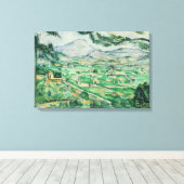 Paul Cezanne - Mont Sainte-Victoire Canvas Afdruk (Insitu (Houten vloer))
