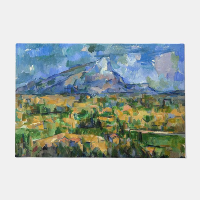 Paul Cezanne - Mont Sainte-Victoire Deurmat (Voorkant)