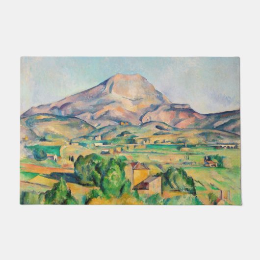 Paul Cezanne - Mont Sainte-Victoire Deurmat (Voorkant)
