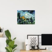 Paul Cezanne Mont Sainte-Victoire en Château Noir Poster (Thuiskantoor)