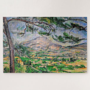Paul Cezanne - Mont Sainte-Victoire en Grote Pijnb Legpuzzel