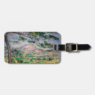 Paul Cezanne - Mont Sainte-Victoire en Large Pine Bagagelabel