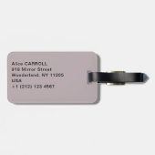 Paul Cezanne - Mont Sainte-Victoire en Large Pine Bagagelabel (Achterkant horizontaal)