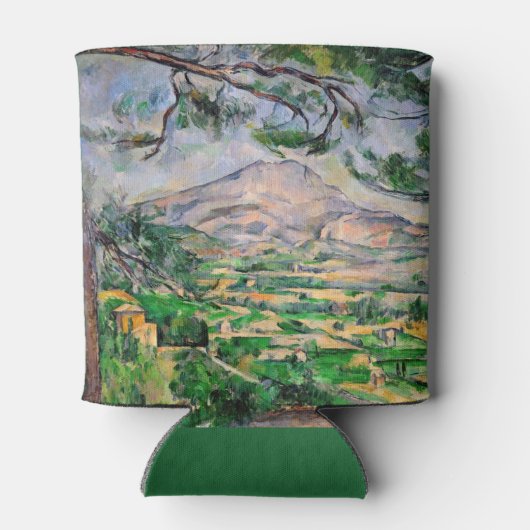 Paul Cezanne - Mont Sainte-Victoire en Large Pine Blikjeskoeler (Achterkant)