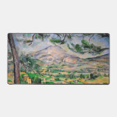 Paul Cezanne - Mont Sainte-Victoire en Large Pine Bureaumat (Voorkant)