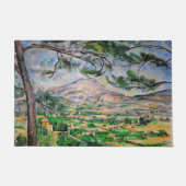 Paul Cezanne - Mont Sainte-Victoire en Large Pine Deurmat (Voorkant)