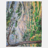 Paul Cezanne - Mont Sainte-Victoire en Large Pine Fleece Deken (Voorkant)