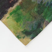 Paul Cezanne - Mont Sainte-Victoire en Large Pine Fleece Deken (Hoek)