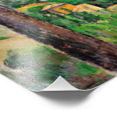 Paul Cezanne - Mont Sainte-Victoire en Large Pine Foto Afdruk (Hoek)