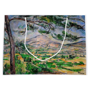 Paul Cezanne - Mont Sainte-Victoire en Large Pine Groot Cadeauzakje