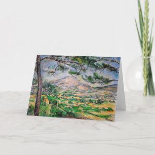 Paul Cezanne - Mont Sainte-Victoire en Large Pine Kaart