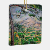 Paul Cezanne - Mont Sainte-Victoire en Large Pine Keramisch Ornament (Rechts)