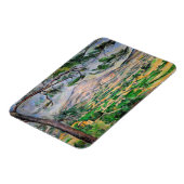 Paul Cezanne - Mont Sainte-Victoire en Large Pine Magneet (Linkerzijde)
