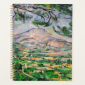 Paul Cezanne - Mont Sainte-Victoire en Large Pine Planner (Voorkant)