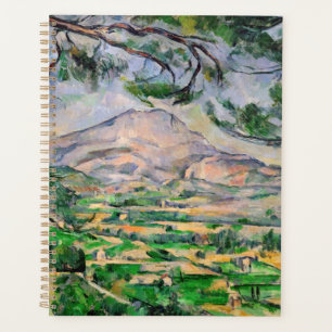 Paul Cezanne - Mont Sainte-Victoire en Large Pine Planner