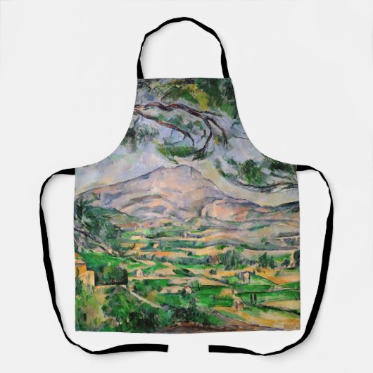 Paul Cezanne - Mont Sainte-Victoire en Large Pine Schort (Voorkant)