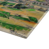 Paul Cezanne - Mont Sainte-Victoire en Large Pine Snijplank (Hoek)