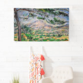Paul Cezanne - Mont Sainte-Victoire en Large Pine Spandoek (Insitu)