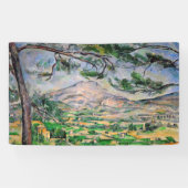 Paul Cezanne - Mont Sainte-Victoire en Large Pine Spandoek (Horizontaal)