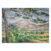 Paul Cezanne - Mont Sainte-Victoire en Large Pine Tafelkleed (Voorkant (Horizontaal))