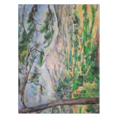 Paul Cezanne - Mont Sainte-Victoire en Large Pine Tafelkleed (Voorkant)