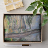 Paul Cezanne - Mont Sainte-Victoire en Large Pine Tissuepapier (Geschenk)