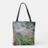 Paul Cezanne - Mont Sainte-Victoire en Large Pine Tote Bag (Achterkant)