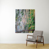 Paul Cezanne - Mont Sainte-Victoire en Large Pine Wandkleed (In situ)