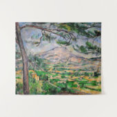 Paul Cezanne - Mont Sainte-Victoire en Large Pine Wandkleed (Voorkant (horizontaal))
