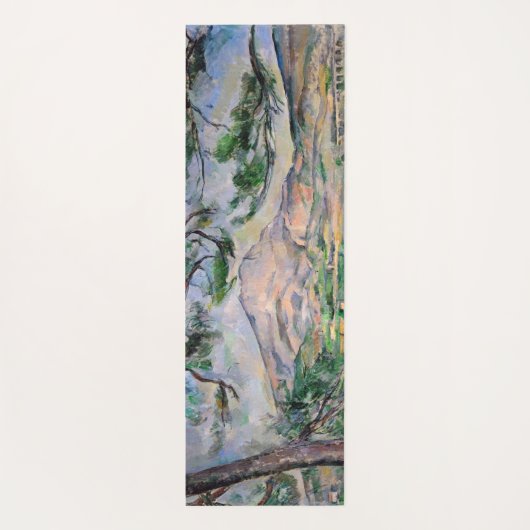 Paul Cezanne - Mont Sainte-Victoire en Large Pine Yogamat (Achterkant)
