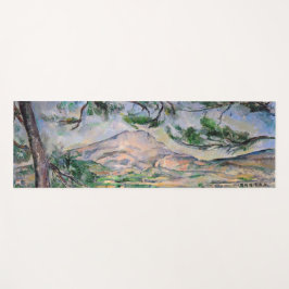 Paul Cezanne - Mont Sainte-Victoire en Large Pine Yogamat