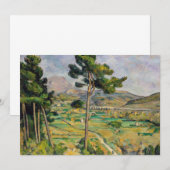 Paul Cezanne - Mont Sainte-Victoire en Viaduct Bedankkaart (Voorkant / Achterkant)