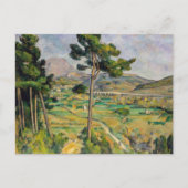 Paul Cezanne - Mont Sainte-Victoire en Viaduct Briefkaart (Voorkant)