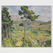 Paul Cezanne - Mont Sainte-Victoire en Viaduct Cadeaupapier (Vlak)